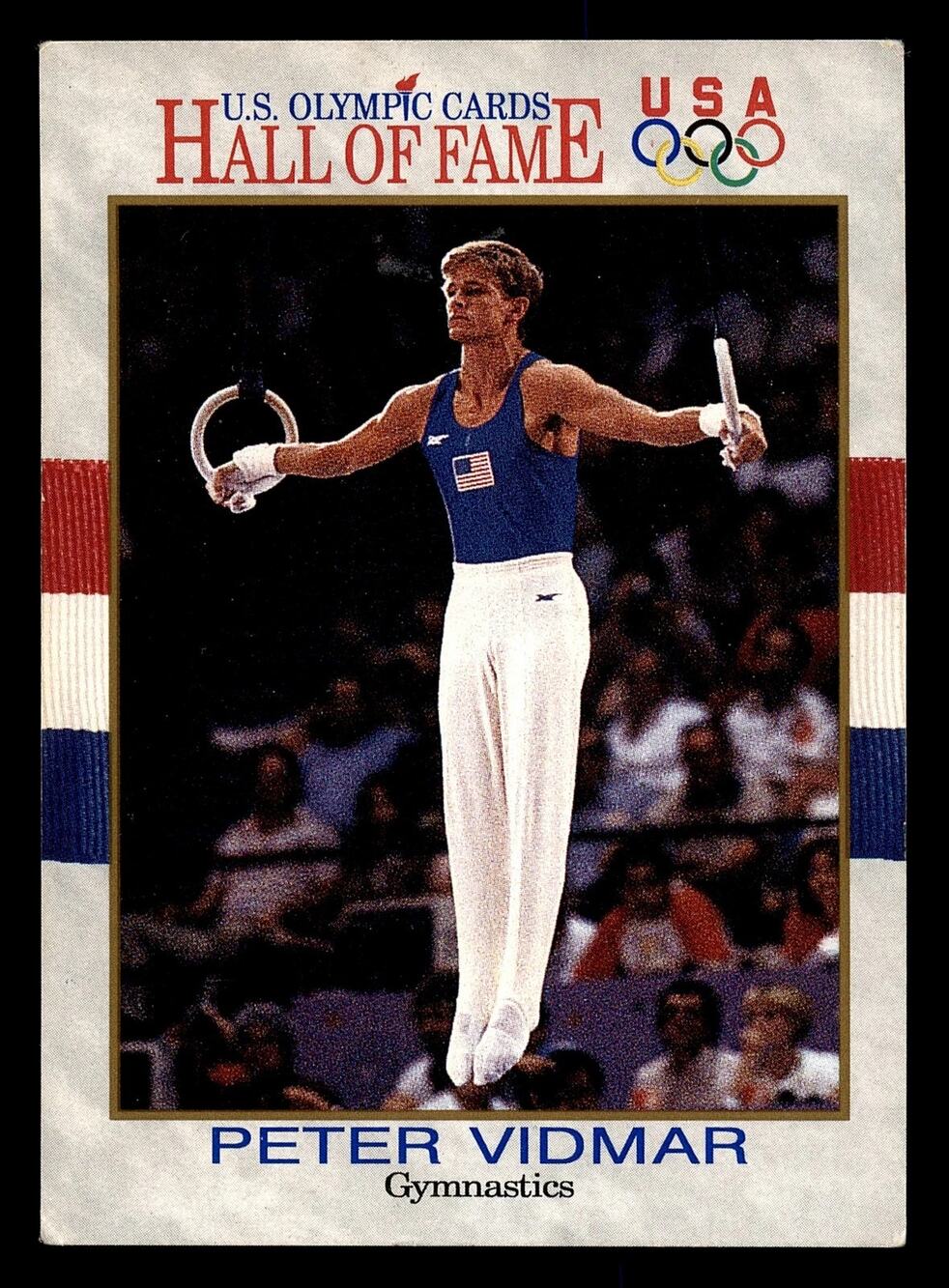 1991 Impel U.S. Olympic Hall of Fame #84 Peter Vidmar Card